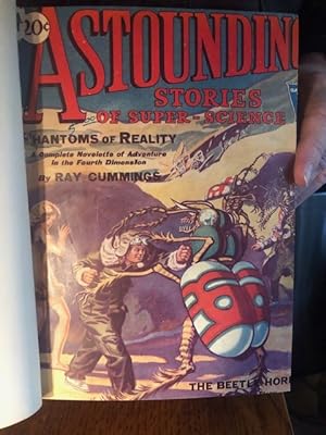 Astounding 1933 Bound Volume of the First Five Issues.
