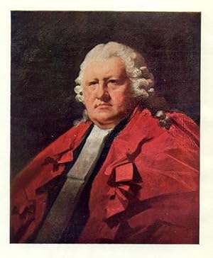 Lord Newton ,Vintage Color Portrait Print