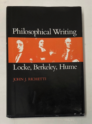 Immagine del venditore per Philosophical Writing: Locke, Berkeley, Hume venduto da Monroe Street Books