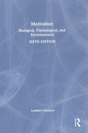 Seller image for Motivation : Biological, Psychological, and Environmental for sale by GreatBookPrices