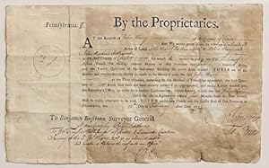 By the Proprietaries. To Benjamin Eastburn, Surveyor General