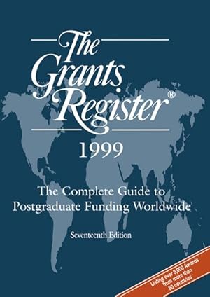 Image du vendeur pour The Grants Register 1999 mis en vente par BuchWeltWeit Ludwig Meier e.K.