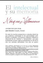 Seller image for MRQUEZ VILLANUEVA for sale by Antrtica