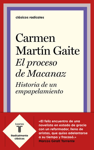 EL PROCESO DE MACANAZ