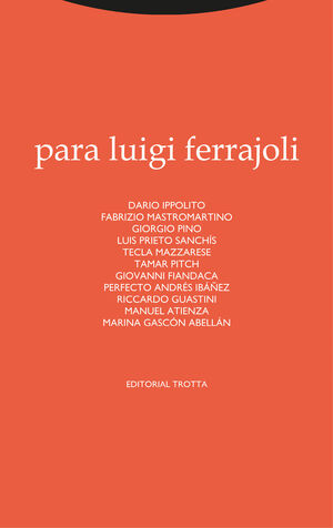 Seller image for PARA LUIGI FERRAJOLI for sale by Antrtica