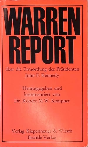 Seller image for Warren Report ber die Ermordung des Prsidenten John F. Kennedy. for sale by books4less (Versandantiquariat Petra Gros GmbH & Co. KG)