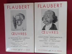 Oeuvres (complete in 2 volumes). Texte établie et annoté par A. Thibaudet et R. Dumesnil. Volumes...