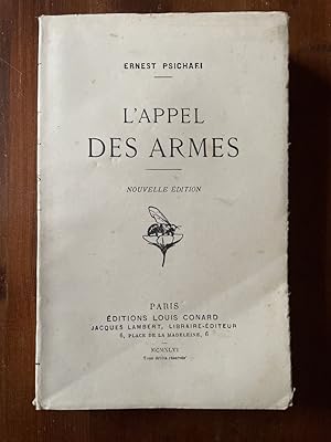 Image du vendeur pour L'appel des armes mis en vente par Librairie des Possibles