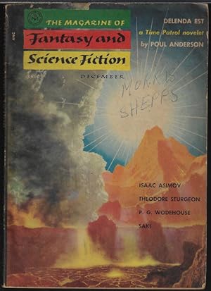 Seller image for The Magazine of FANTASY AND SCIENCE FICTION (F&SF): December, Dec. 1955 for sale by Books from the Crypt