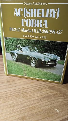 Bild des Verkufers fr AC (Shelby) Cobra 1962 -67 zum Verkauf von Quality Used Books