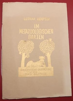 Bild des Verkufers fr Im Metazoologischen Garten. Linolschnitte von Ivan Glitsch zum Verkauf von Antiquariat im OPUS, Silvia Morch-Israel