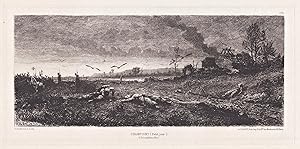 "Champigny (Petit jour)" - Champigny-sur-Marne bataille Schlacht 1870