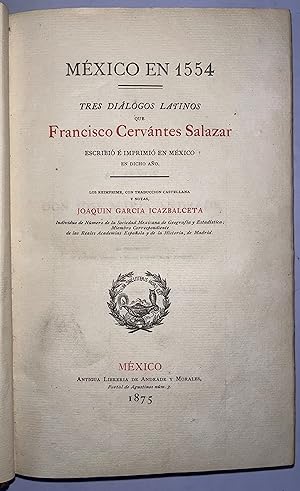 México en 1554, Tres Diálogos Latinos.