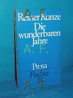 Bild des Verkufers fr Die wunderbaren Jahre : Prosa (Fischer 2074) zum Verkauf von Antiquarische Fundgrube e.U.