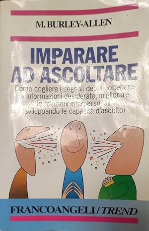 Seller image for Imparare ad ascoltare. for sale by librisaggi