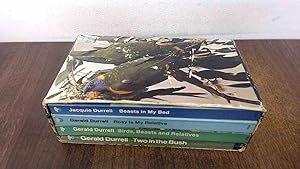Seller image for Gerald Durrell: Set of Four Books Boxed (Birds, Beasts and Relatives/Two in the Bush/Beasts in My Bed/Rosy Is My Relative) for sale by BoundlessBookstore