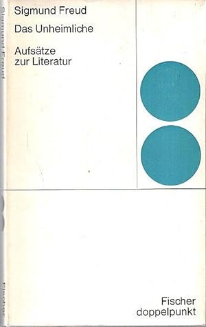 Immagine del venditore per Das Unheimliche. Aufsätze zur Literatur. Fischer Doppelpunkt / Band 4, venduto da nika-books, art & crafts GbR