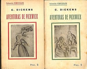 Imagen del vendedor de AVENTURAS DE PICKWICK TOMO II III - COLECCION ESMERALDA. a la venta por Librera Smile Books