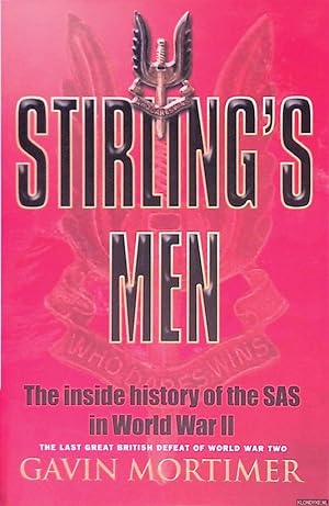 Immagine del venditore per Stirling's Men: The Inside History of the SAS inWorld War II venduto da Klondyke