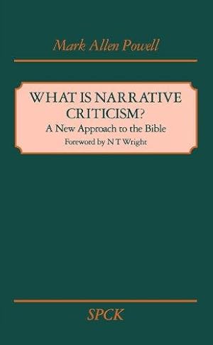Immagine del venditore per What is Narrative Criticism - A New Approach to the Bible venduto da WeBuyBooks
