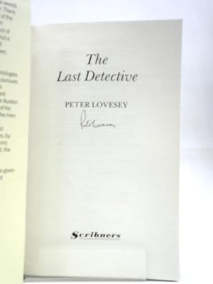 Seller image for The Last Detective for sale by World of Rare Books