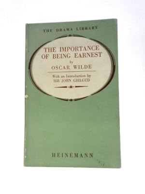 Imagen del vendedor de The Importance Of Being Earnest a la venta por World of Rare Books