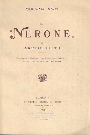 Il "Nerone" di Arrigo Boito