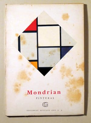 Immagine del venditore per MONDRIAN. PINTURAS - Barcelona 1958 - Ilustrado venduto da Llibres del Mirall