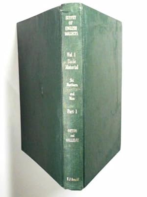 Bild des Verkufers fr Survey of English dialects: (B) the basic material: volume I: the six Northern counties and the Isle of Man: part 1 zum Verkauf von Cotswold Internet Books