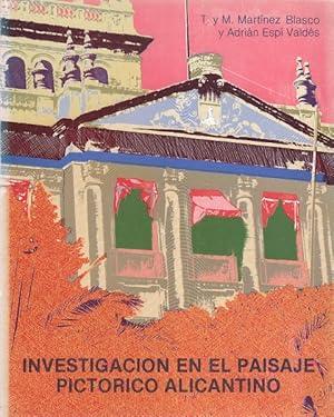 Seller image for INVESTIGACIN EN EL PAISAJE PICTRICO ALICANTINO for sale by Librera Vobiscum