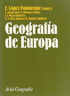 Imagen del vendedor de GEOGRAFA DE EUROPA a la venta por Librera Vobiscum