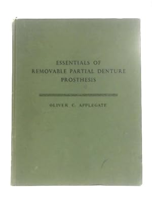 Seller image for Essentials of Removable Partial Denture Prosthesis for sale by World of Rare Books