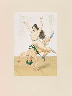 Bild des Verkufers fr Vierzig erotische Aquarelle in Faksimilereproduktion. zum Verkauf von Ketterer Kunst Hamburg GmbH