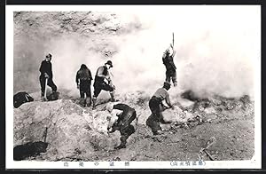 Ansichtskarte Nasu, Volcano Mining