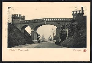 Ansichtskarte Nijmegen, Viaduct Hunerpark