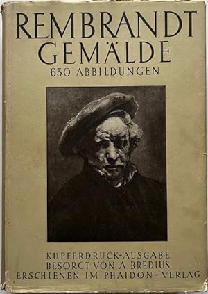 Imagen del vendedor de Rembrandt Gemlde. 630 Abbildungen. a la venta por Antiquariat Lohmann