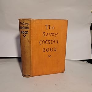 Imagen del vendedor de The Savoy Cocktail Book a la venta por VANESSA PARKER  RARE BOOKS