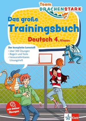 Bild des Verkufers fr Klett Team Drachenstark: Das groe Trainingsbuch Deutsch 4. Klasse Der komplette Lernstoff zum Verkauf von primatexxt Buchversand