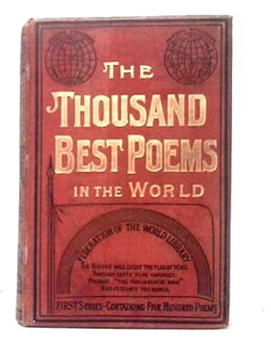 Image du vendeur pour Thousand Best Poems in the World mis en vente par World of Rare Books
