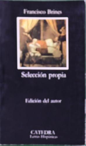 Seller image for Seleccin propia for sale by Librera Alonso Quijano