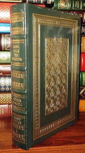 Bild des Verkufers fr LONG WALK TO FREEDOM Signed Easton Press zum Verkauf von Rare Book Cellar