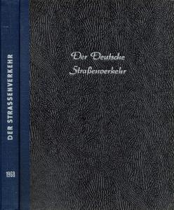 Immagine del venditore per Der deutsche Straenverkehr. Zeitschrift fr Verkehr und Wirtschaft. Jahrgang 1968 venduto da Antiquariat Kastanienhof