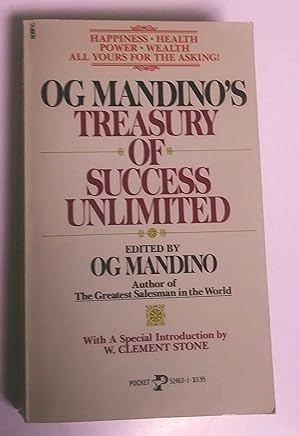 Seller image for OG MANDINO'S TREASURY OF SUCCESS UNLIMITED for sale by Livresse