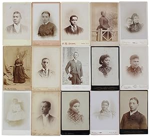 [Collection of African American Cabinet Cards]