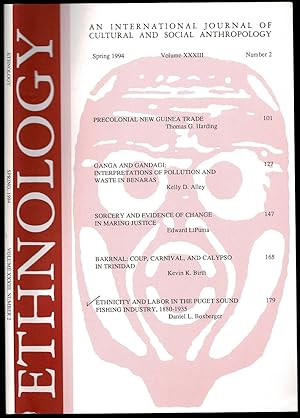 Imagen del vendedor de Ethnicity and Labor in the Puget Sound Fishing Industry, 1880-1935 in Rthnology Volume XXXIII Number 2 a la venta por The Book Collector, Inc. ABAA, ILAB