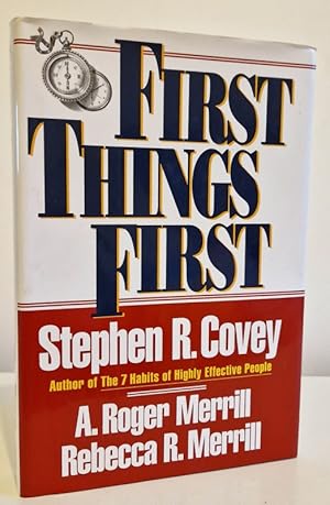 Imagen del vendedor de First Things First a la venta por Books Written By (PBFA Member)