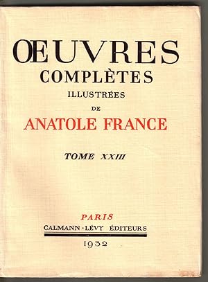 OEUVRES COMPLÈTE ILLUSTRÉES EN XXV (25) volumes. 15 volumes sur 25. Volumes : 2,5,7,10,12,14,15,1...