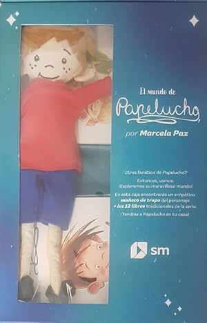 Seller image for Papelucho PACK 12 tomos + mueco for sale by LIBRERIA LEA+