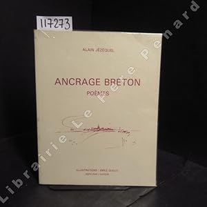 Image du vendeur pour Ancrage breton. Pomes. mis en vente par Librairie-Bouquinerie Le Pre Pnard
