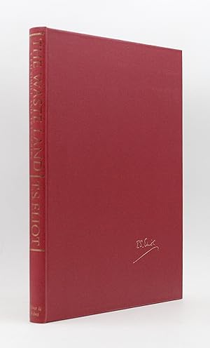Seller image for The Waste Land, A Facsimile and Transcript of the original Drafts Including the Annotations of Ezra Pound. Edited by Valerie Eliot for sale by James Cummins Bookseller, ABAA